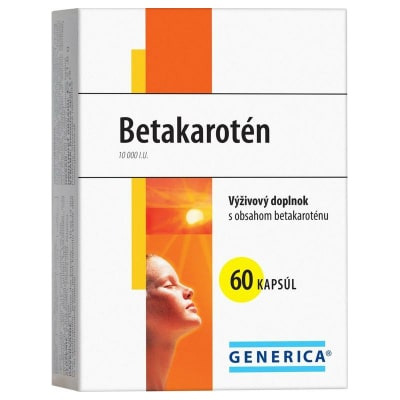 vitamíny na zrak GENERICA Betakarotén