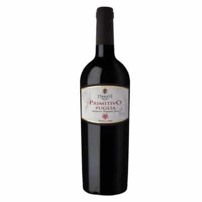 Červené víno Primitivo Puglia
