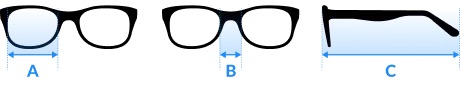 ako vybrať veľkosť okuliarov
