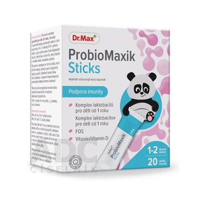 prípravok na imunitu pre deti Dr.Max ProbioMaxik Sticks